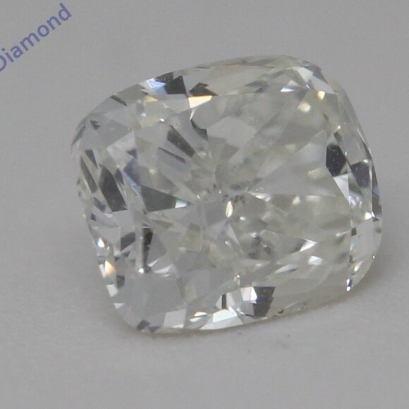 Cushion Natural Diamond Pendant 14K Gold (1.2 Ct G Vs1) Igl C54200002 - Picture 5 of 6